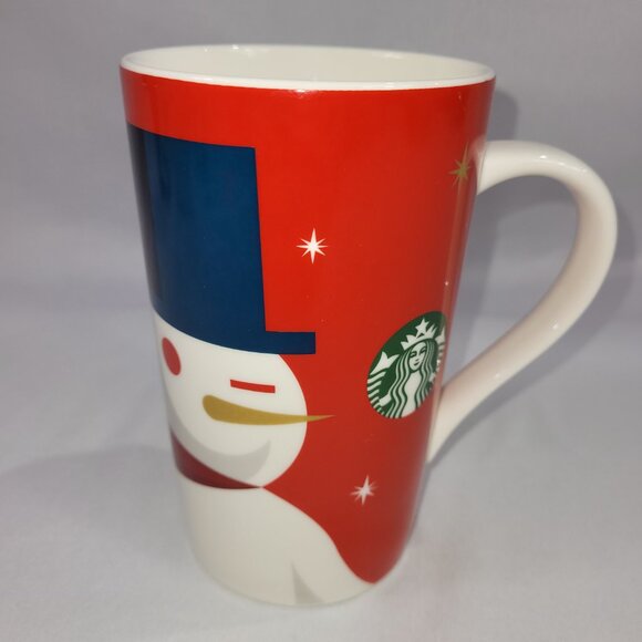 Starbucks 2012 Holiday 6" Coffee Cup 18 floz /532ml Christmas Ceramic Mug - Picture 1 of 2
